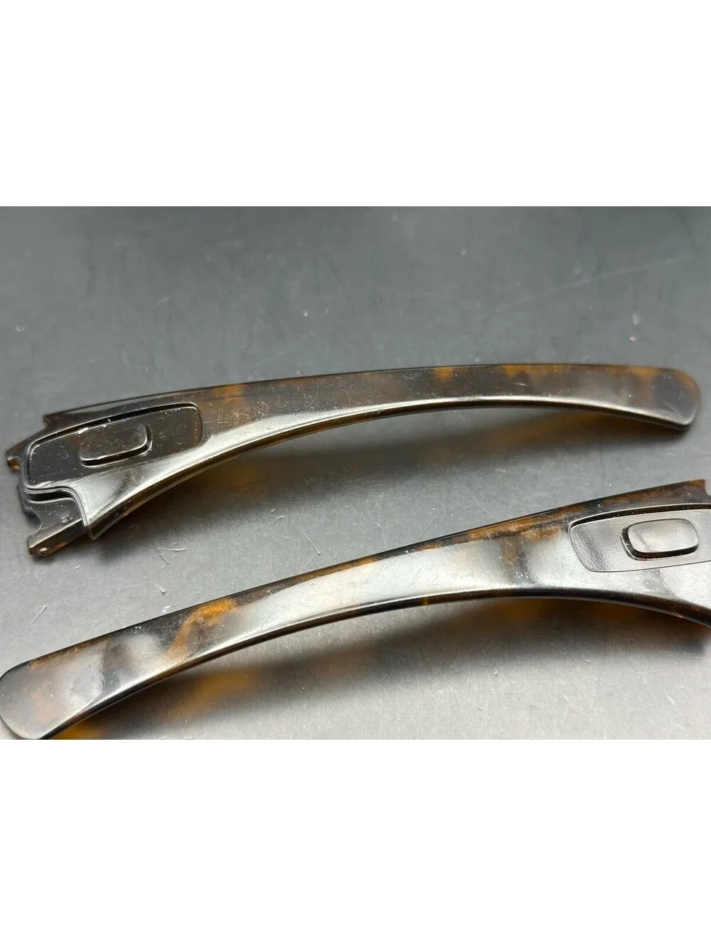 Oakley Antix Polished Brown Tortoise OEM Replacement Arms